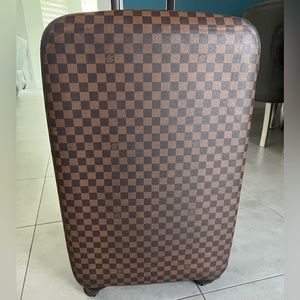 Louis Vuitton Zephyr 55 hard case luggage good condition brown Damier